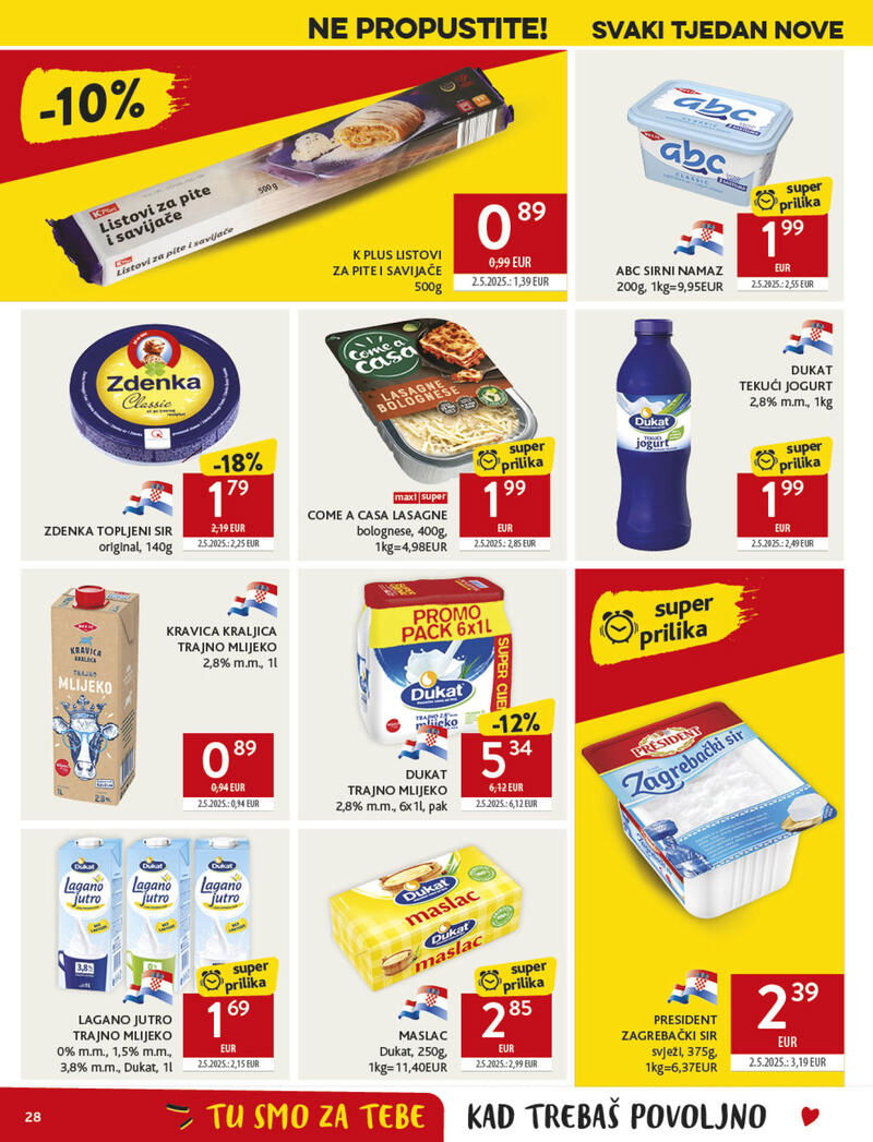 Konzum kataloška akcija