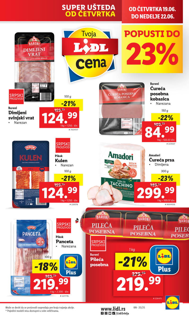 Lidl katalog akcija