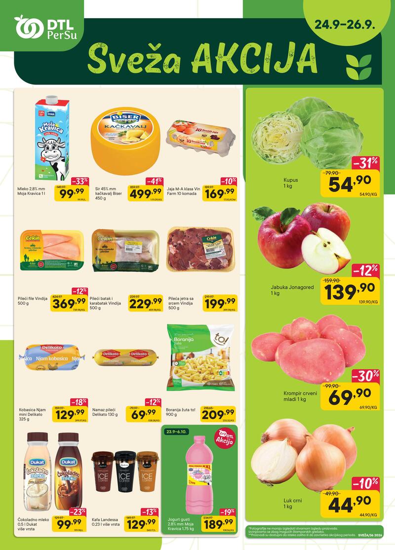 PerSu katalog akcija Sveža akcija