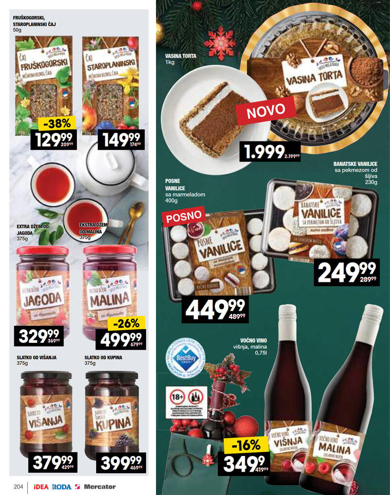 Roda katalog praznični magazin