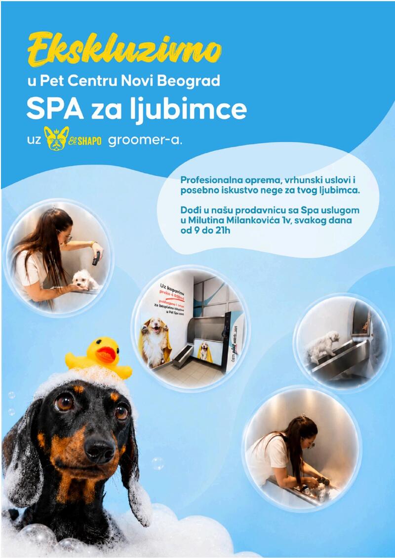 Pet centar akcijski katalog
