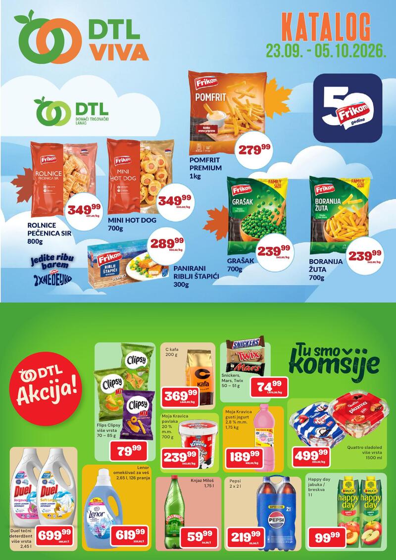 Kastrum VIVA katalog akcija Katalog hrana