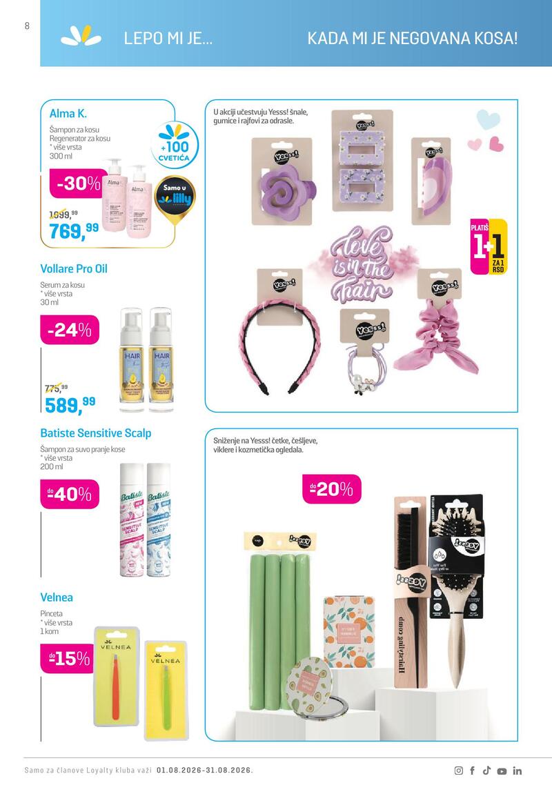 Lilly Drogerie katalog akcija