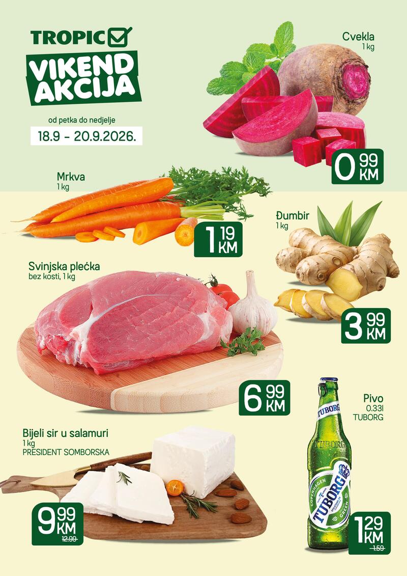 Tropic katalog akcija Vikend akcija