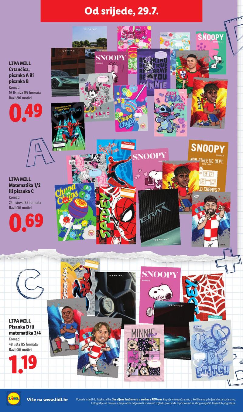 Lidl back to school
