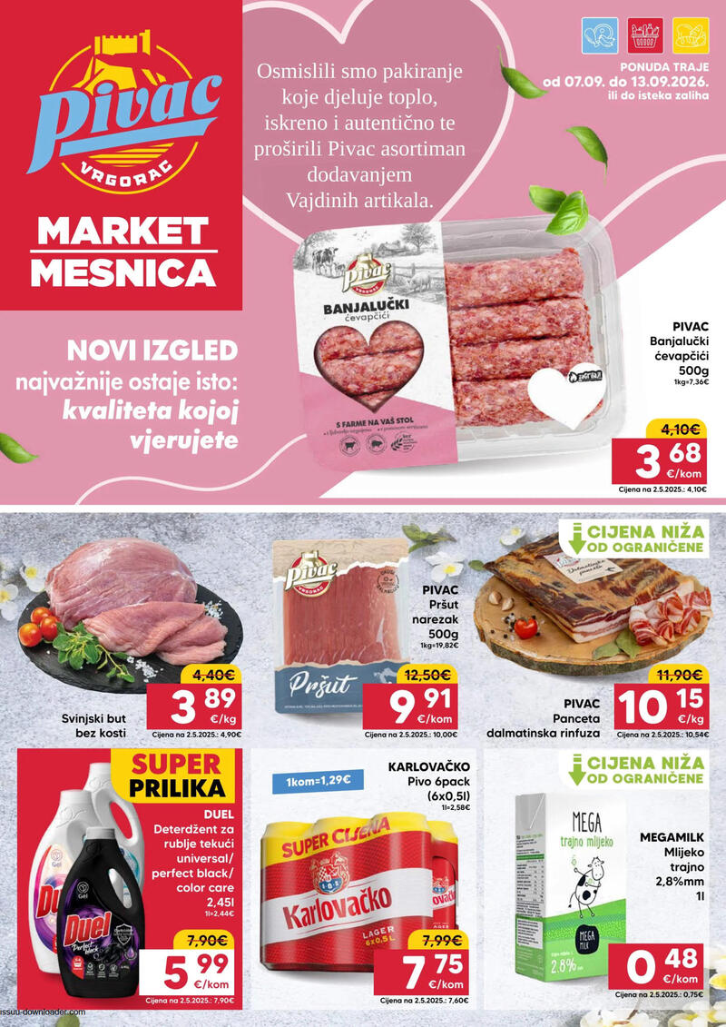Pivac katalog akcija Kataloška akcija