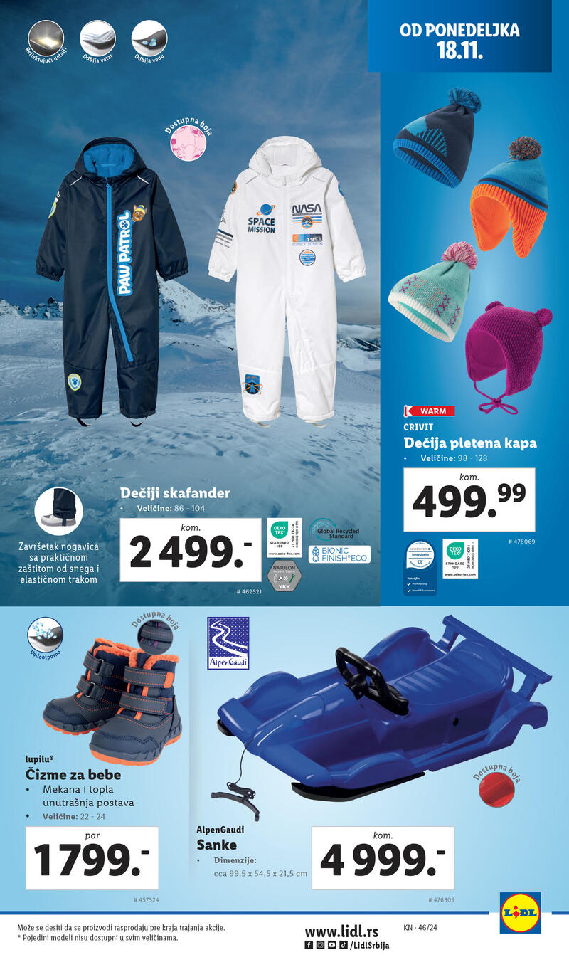 Lidl katalog akcija neprehrana