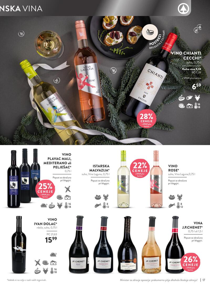 Spar katalog vino