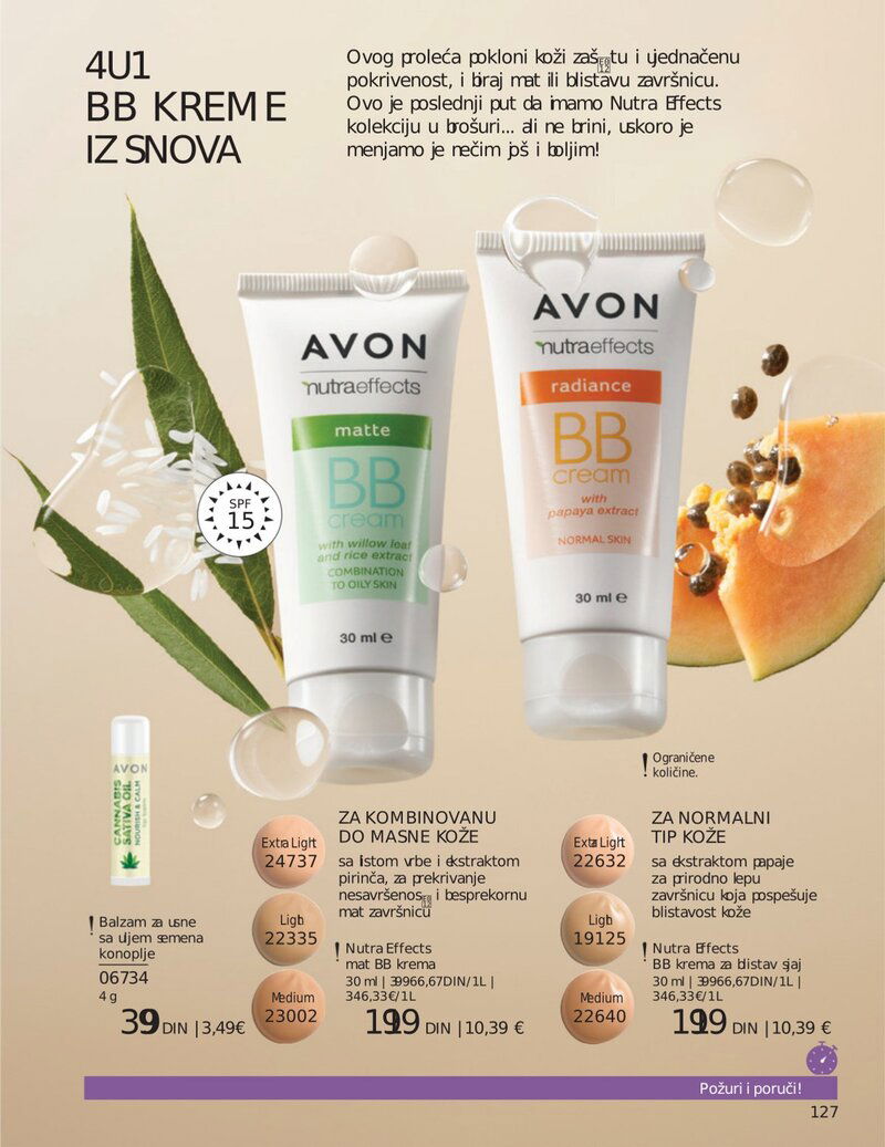 Avon katalog akcija