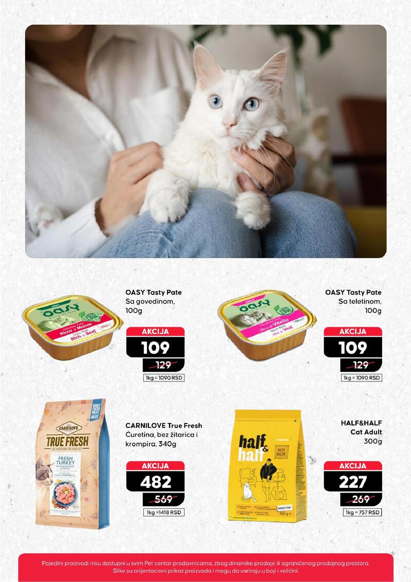 Pet centar akcijski katalog