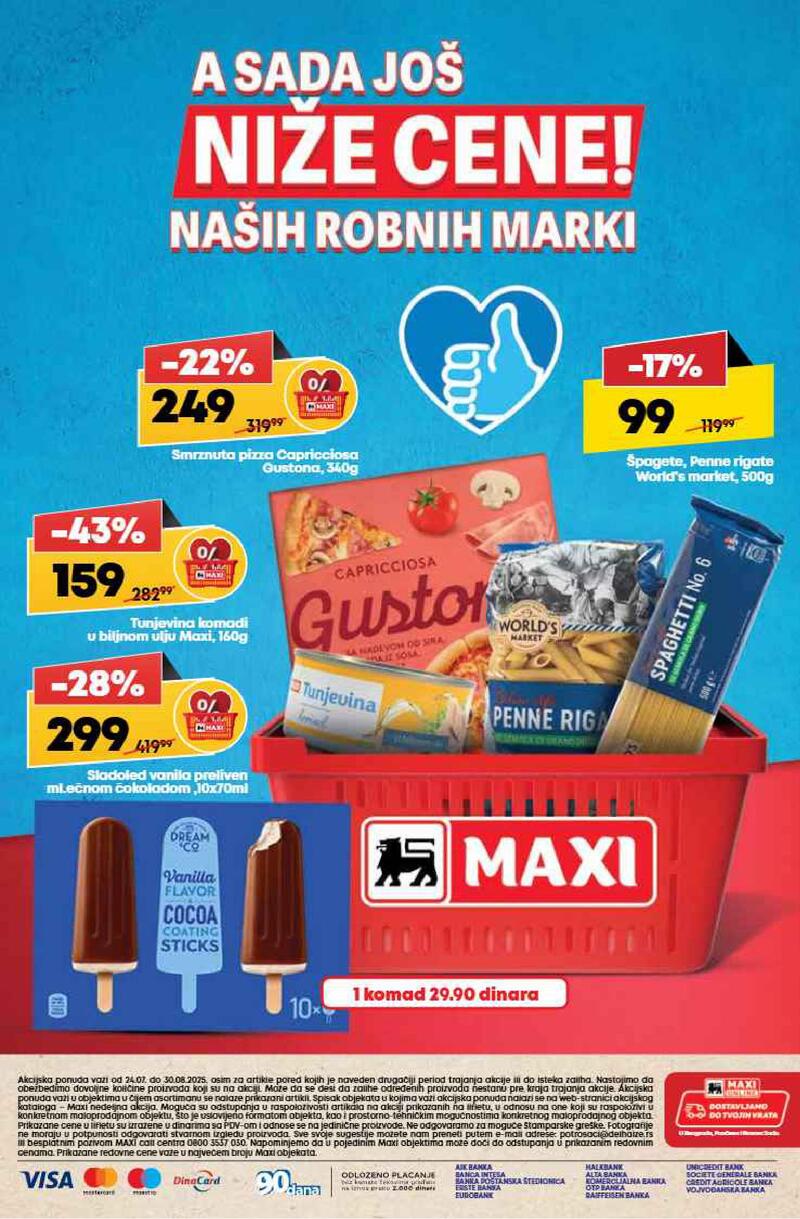 Mega Maxi nedeljna akcija
