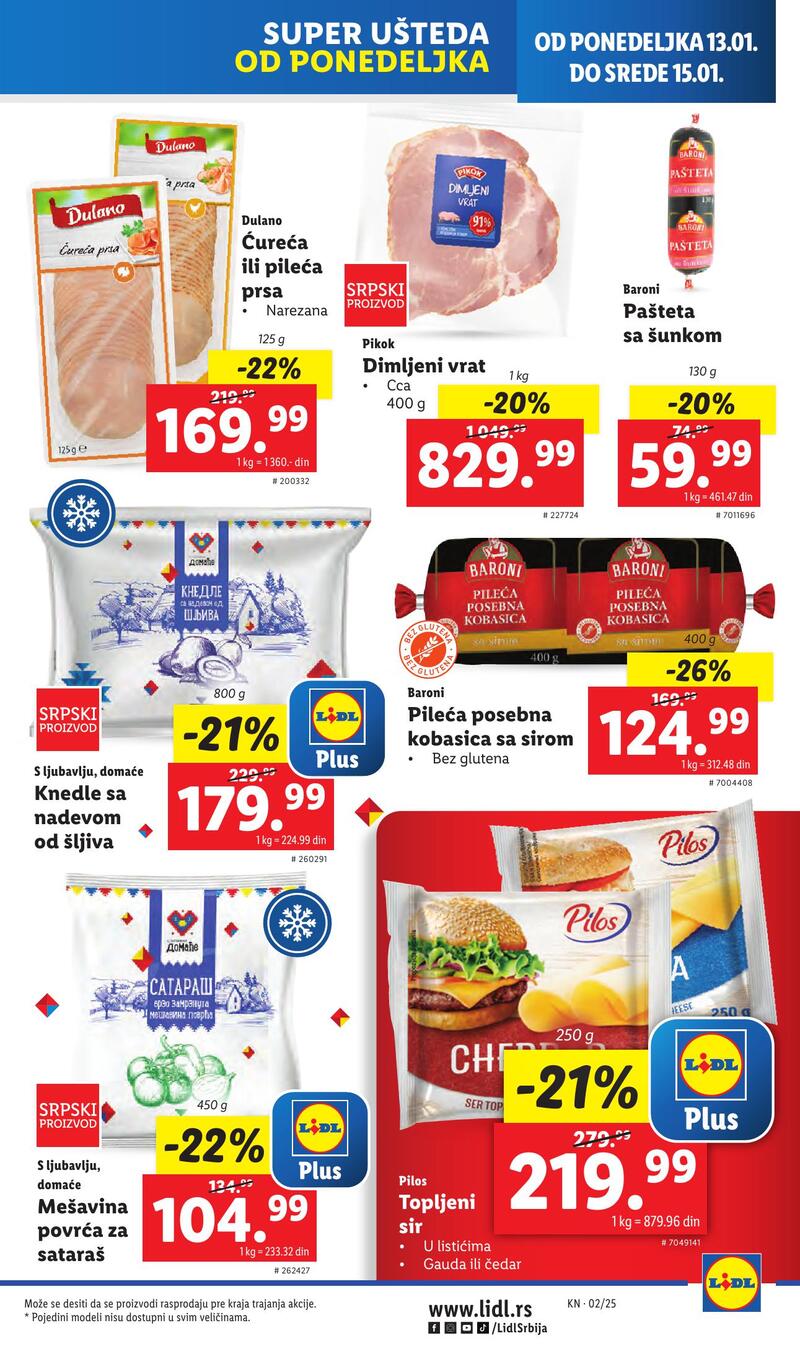 Lidl katalog akcija