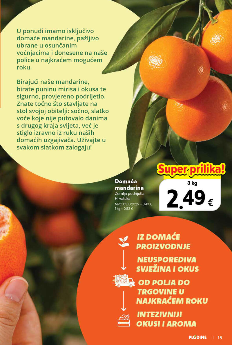 Plodine katalog - Tjedna akcija