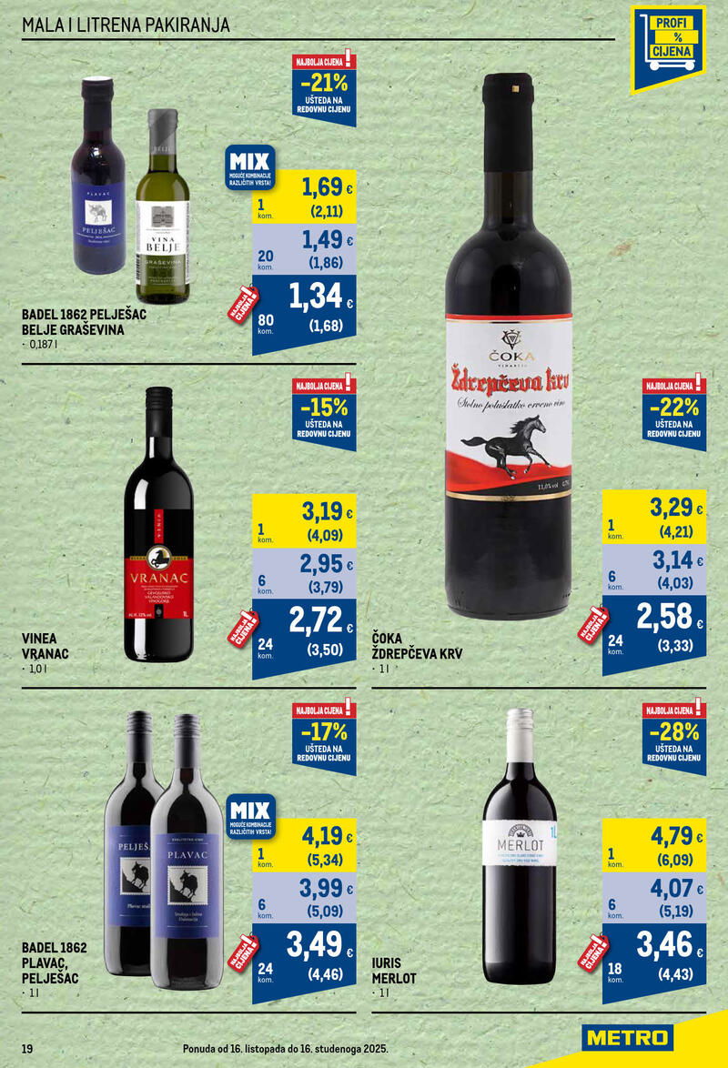 Metro vino
