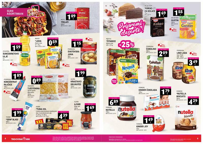 Trgovina Krk kataloška akcija