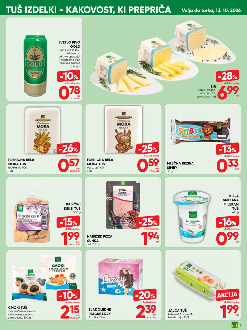 Tuš katalog - Dvotedenska akcija