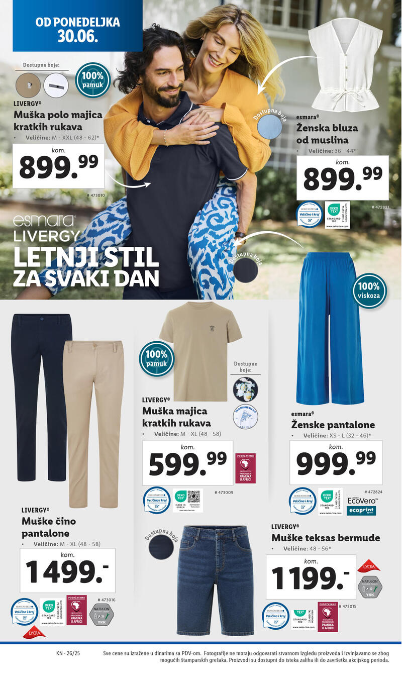 Lidl katalog akcija neprehrana