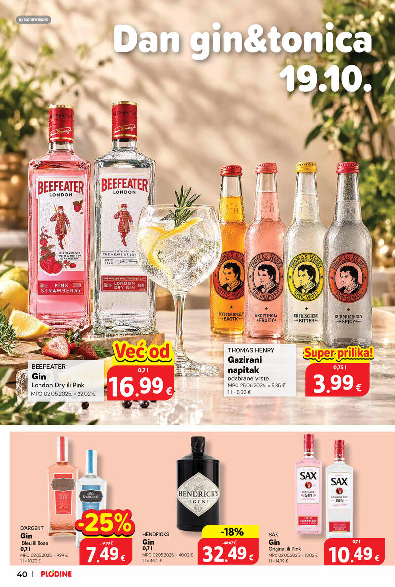Plodine katalog - Tjedna akcija