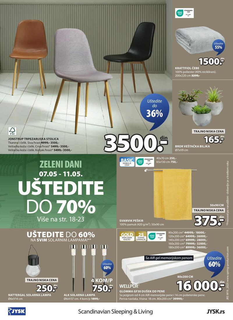 JYSK katalog akcija