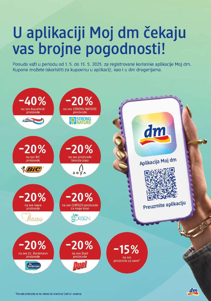 DM Drogerie katalog akcija