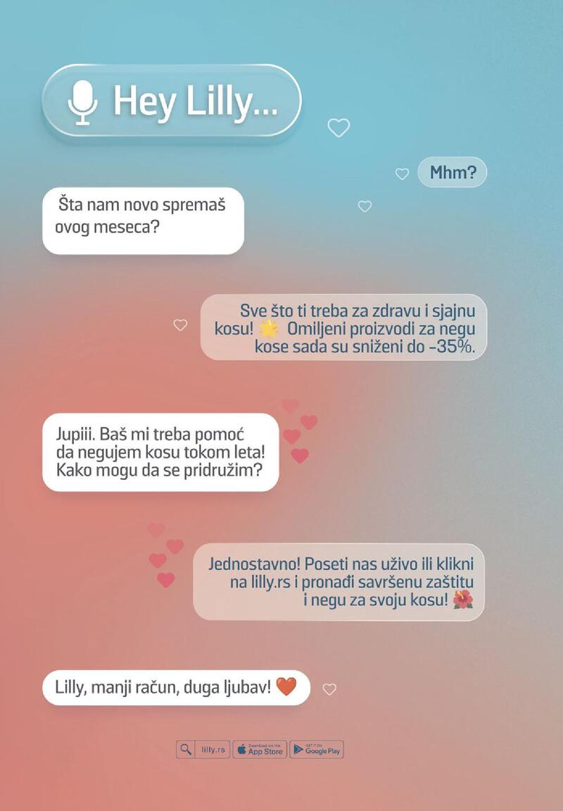 Lilly Drogerie katalog akcija