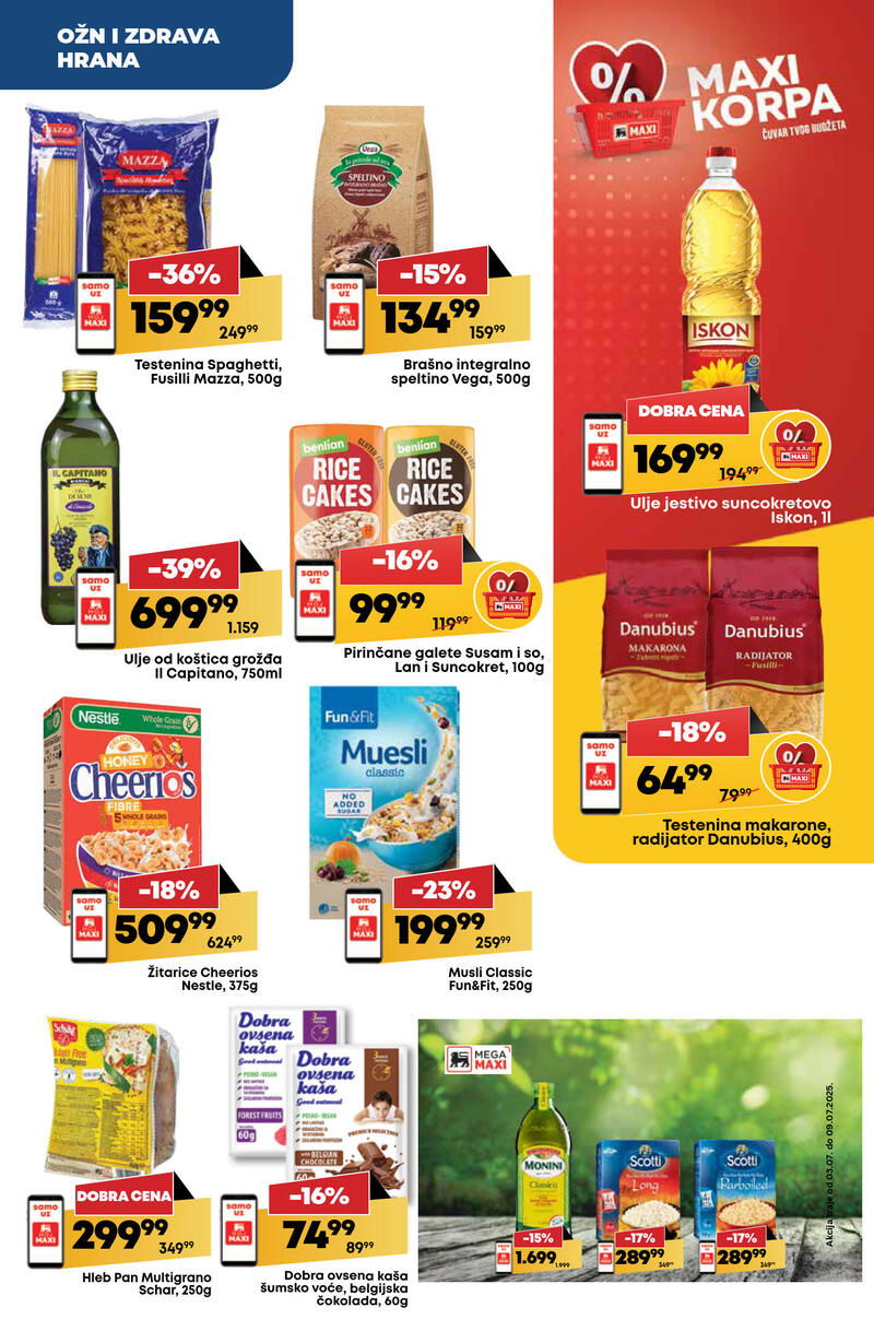 Mega Maxi nedeljna akcija