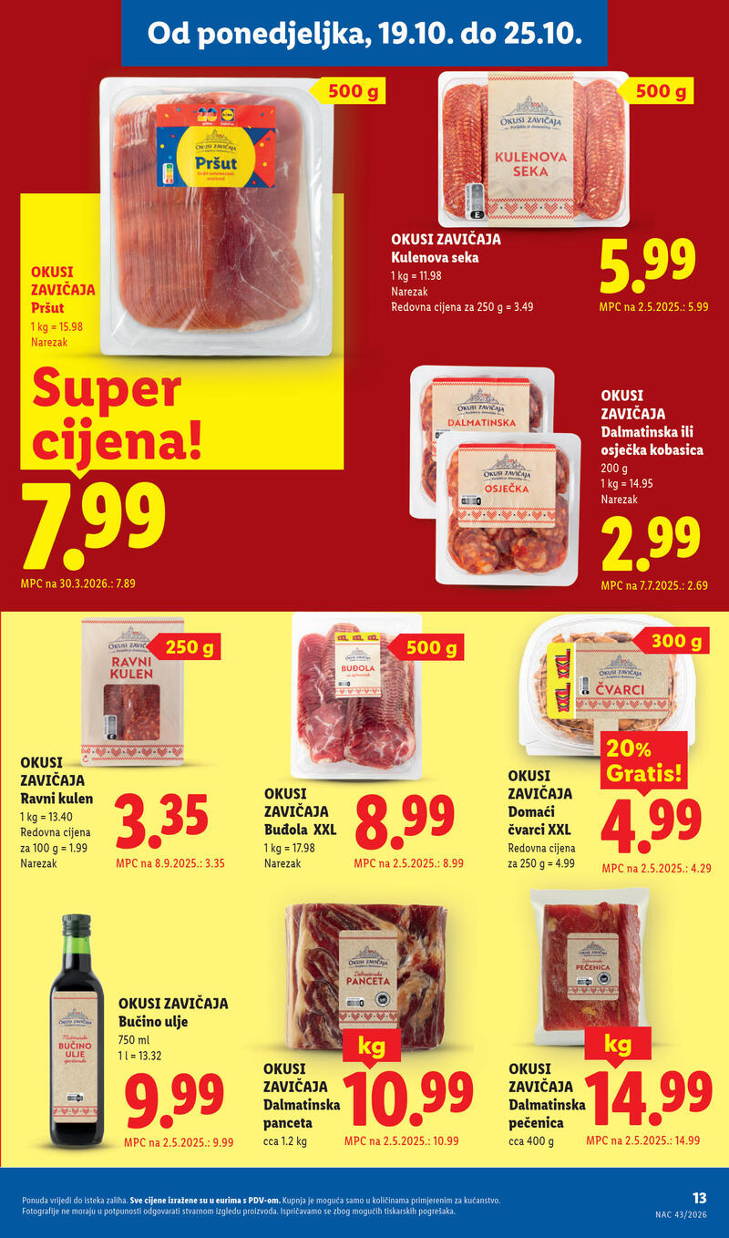 Lidl katalog - Tjedna akcija