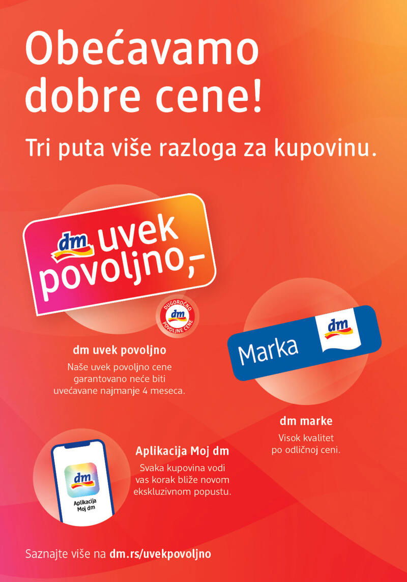DM Drogerie katalog akcija