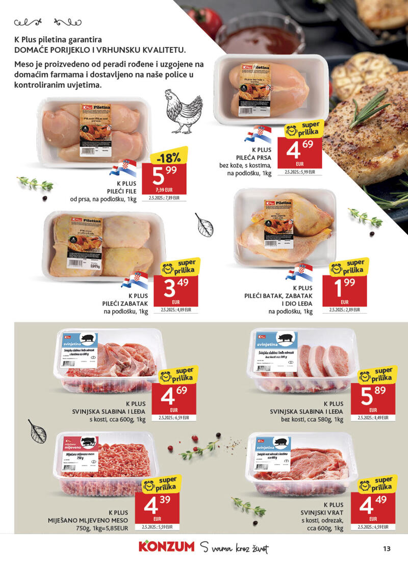 Konzum katalog - Tjedna akcija