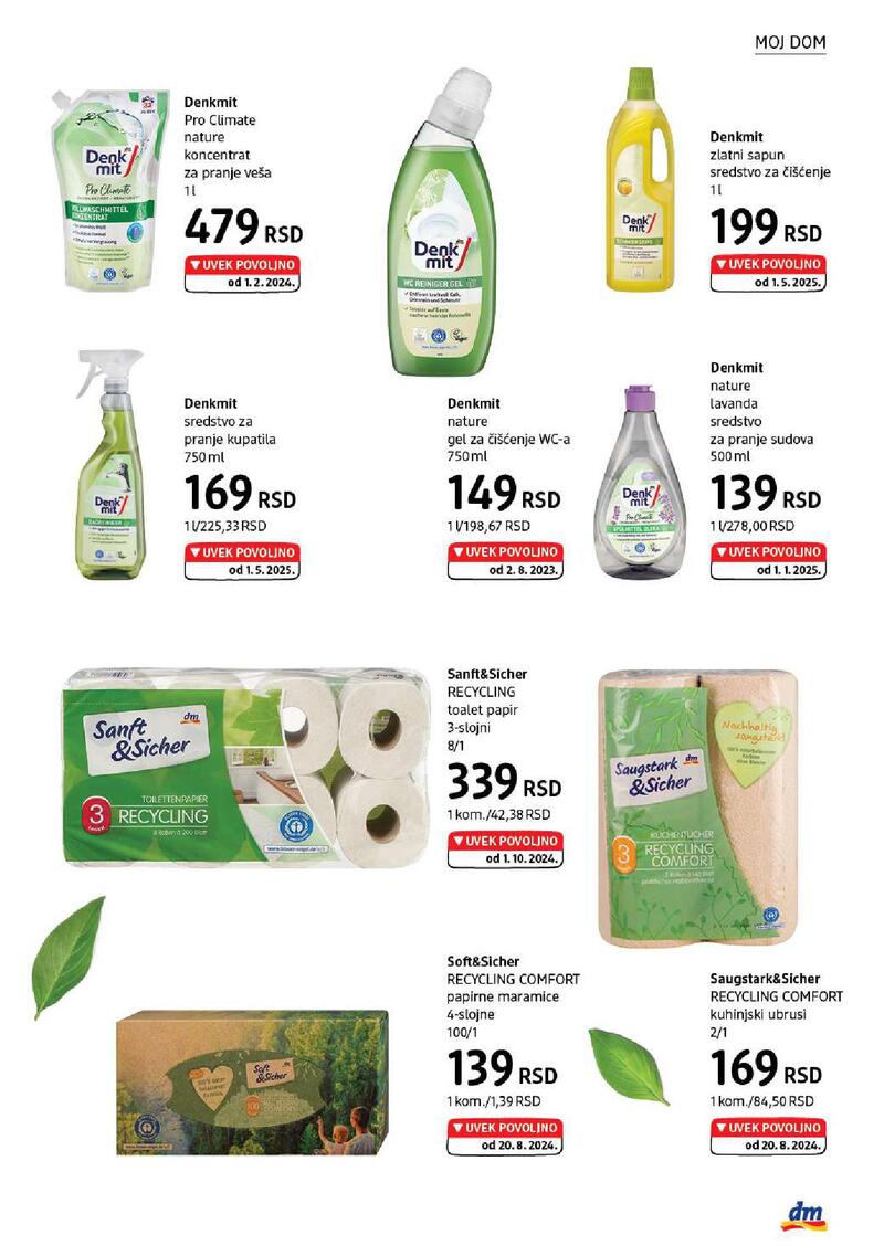 DM Drogerie katalog akcija