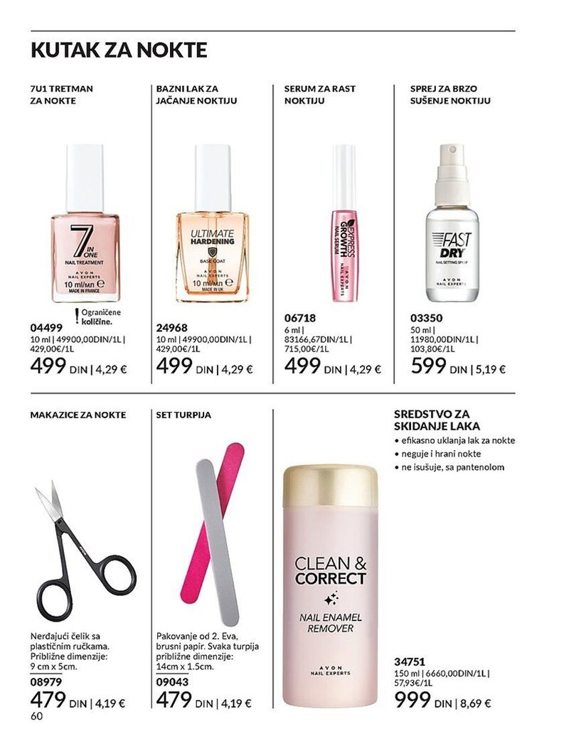 Avon katalog akcija