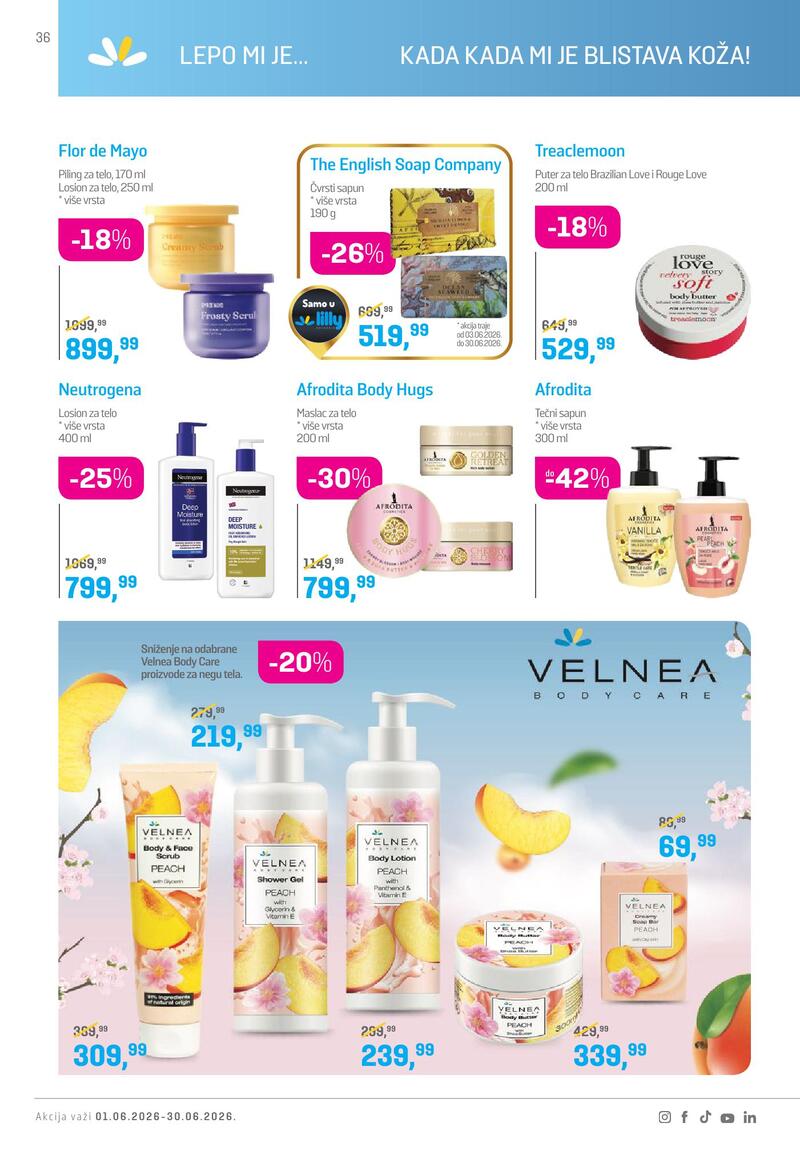 Lilly Drogerie katalog akcija