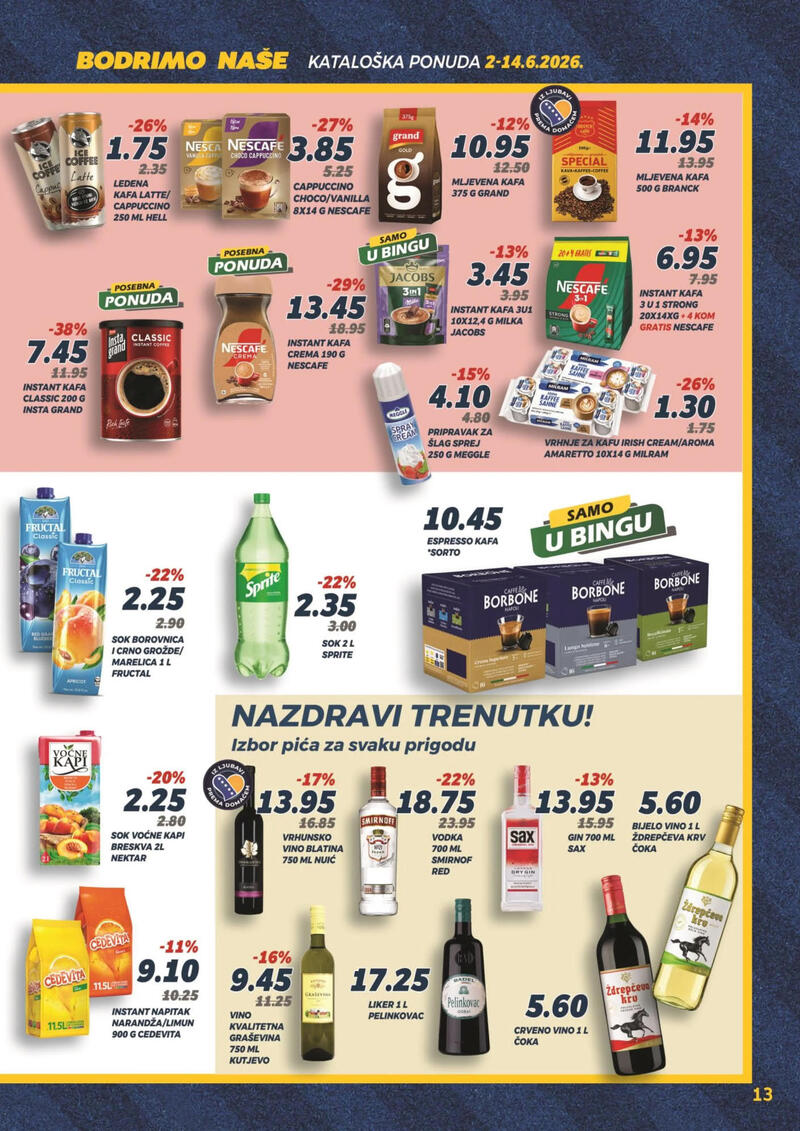 Bingo kataloška ponuda