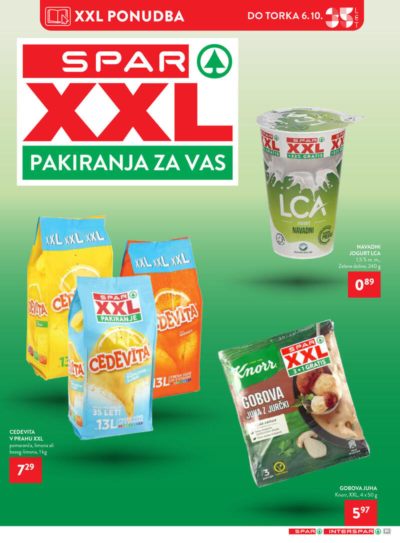 Spar katalog - Tedenska akcija
