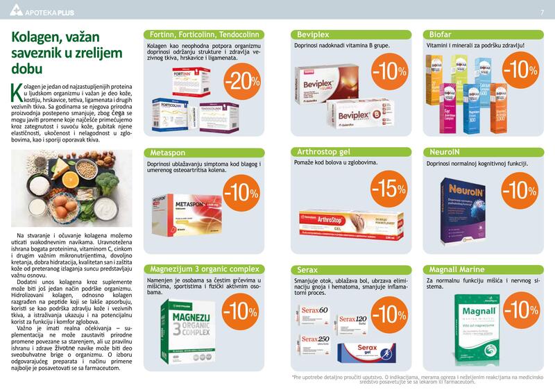 Apoteka plus katalog - Mesečna akcija