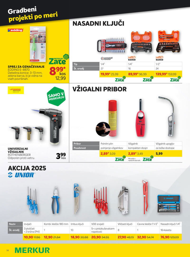 Merkur akcijski katalog