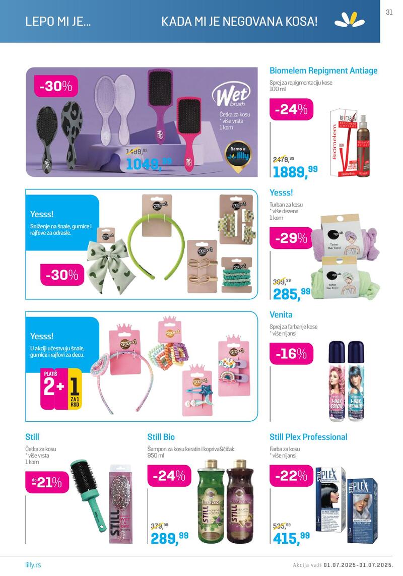 Lilly Drogerie katalog akcija