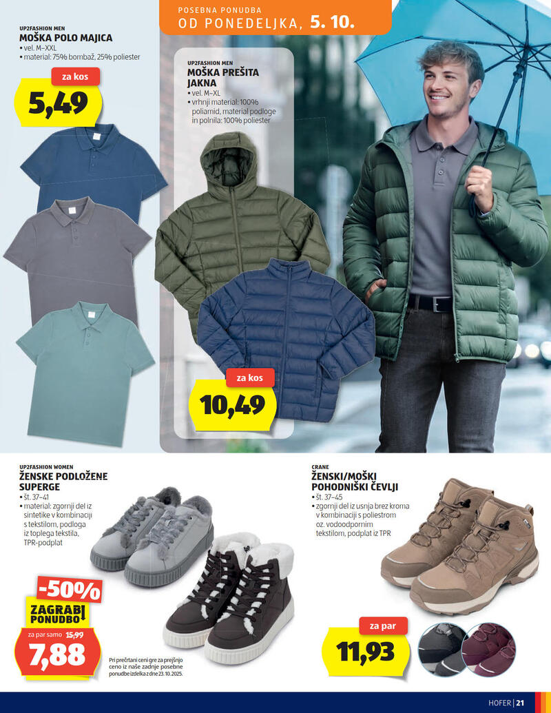 Hofer katalog - Tedenska akcija
