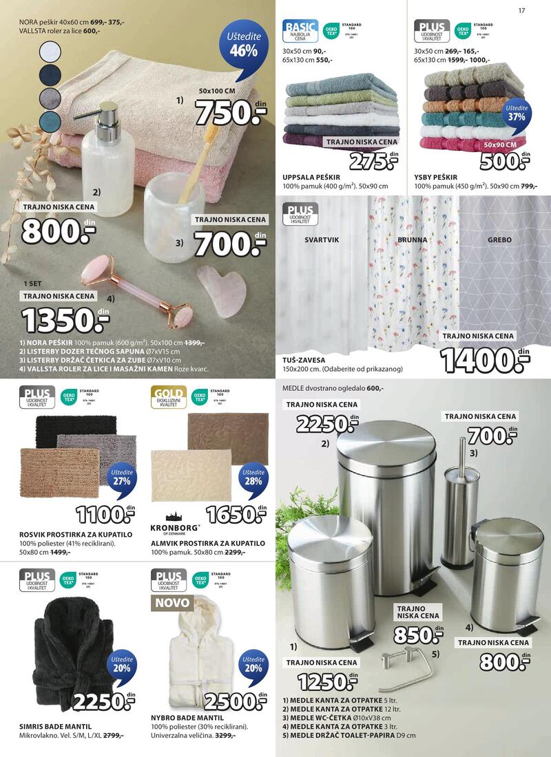 JYSK katalog nameštaj