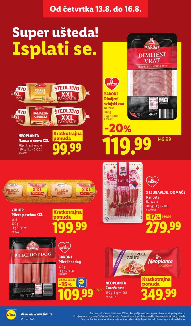Lidl katalog akcija