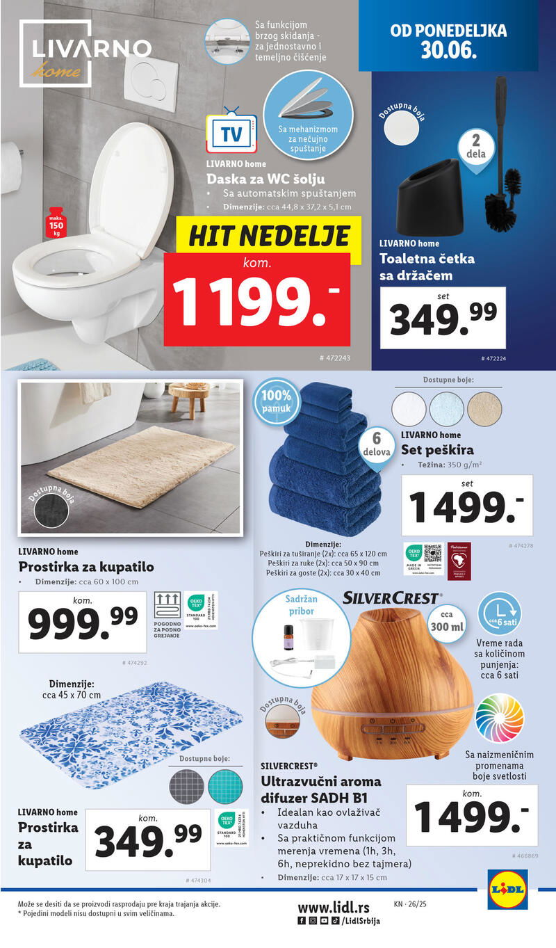 Lidl katalog akcija neprehrana