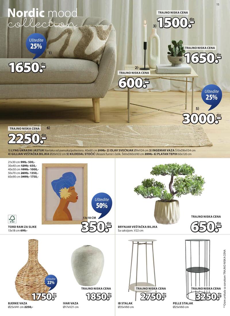 JYSK katalog nameštaj