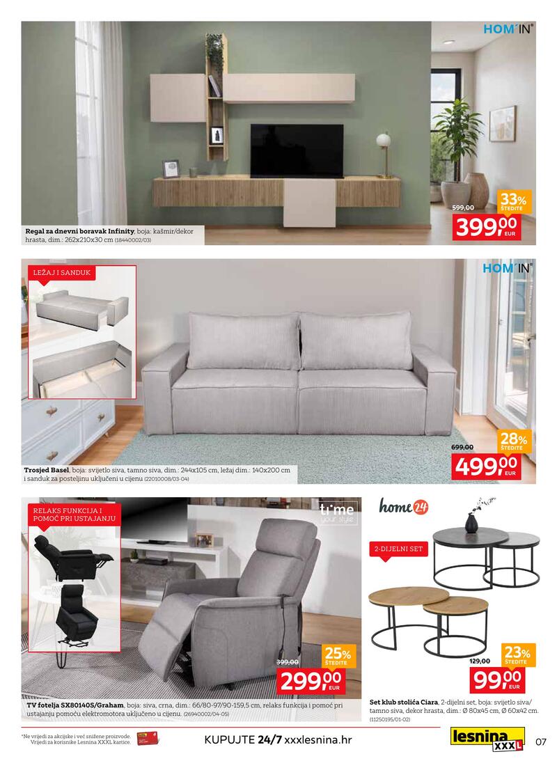 Lesnina XXXL katalog akcija