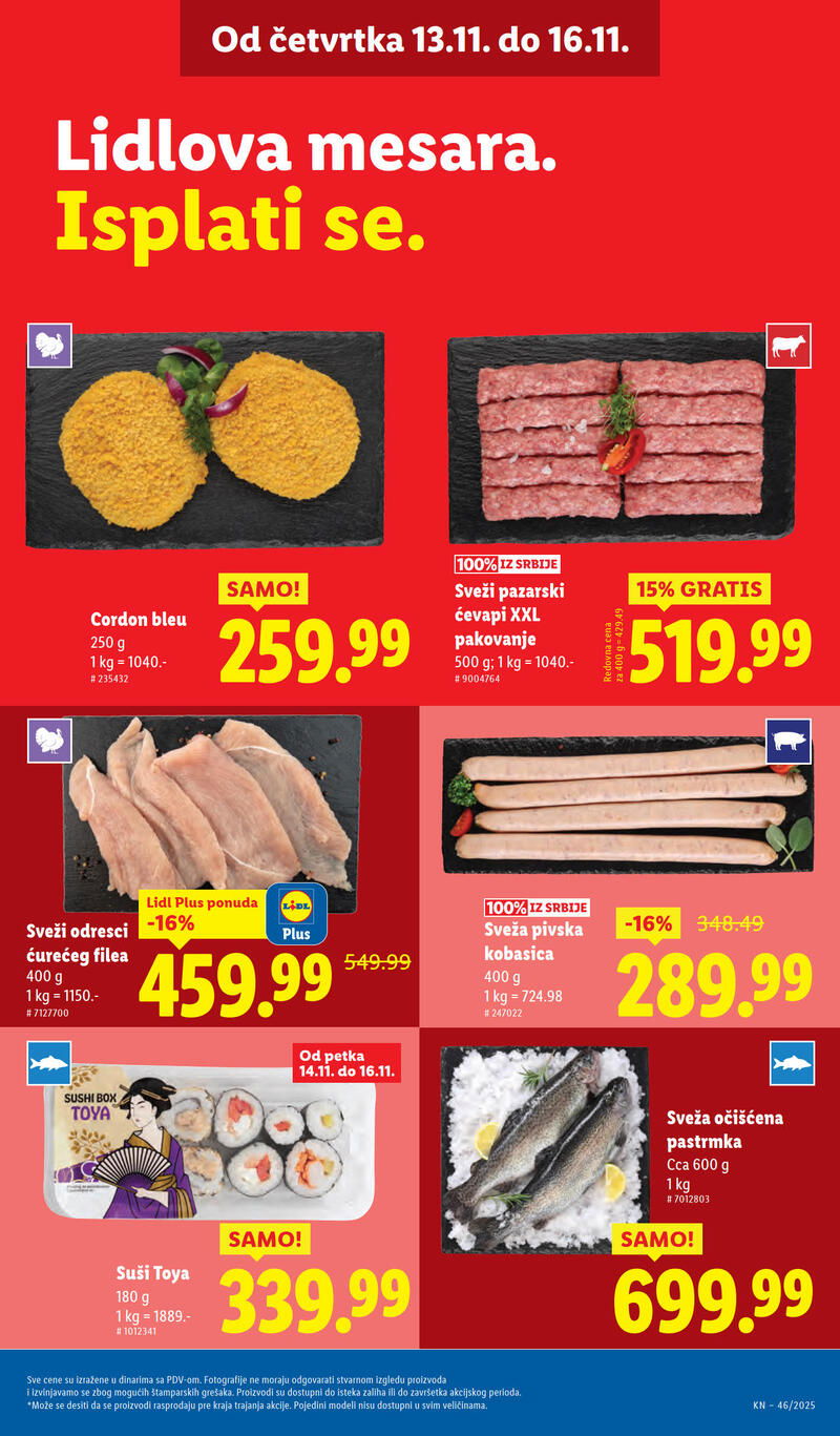 Lidl katalog akcija