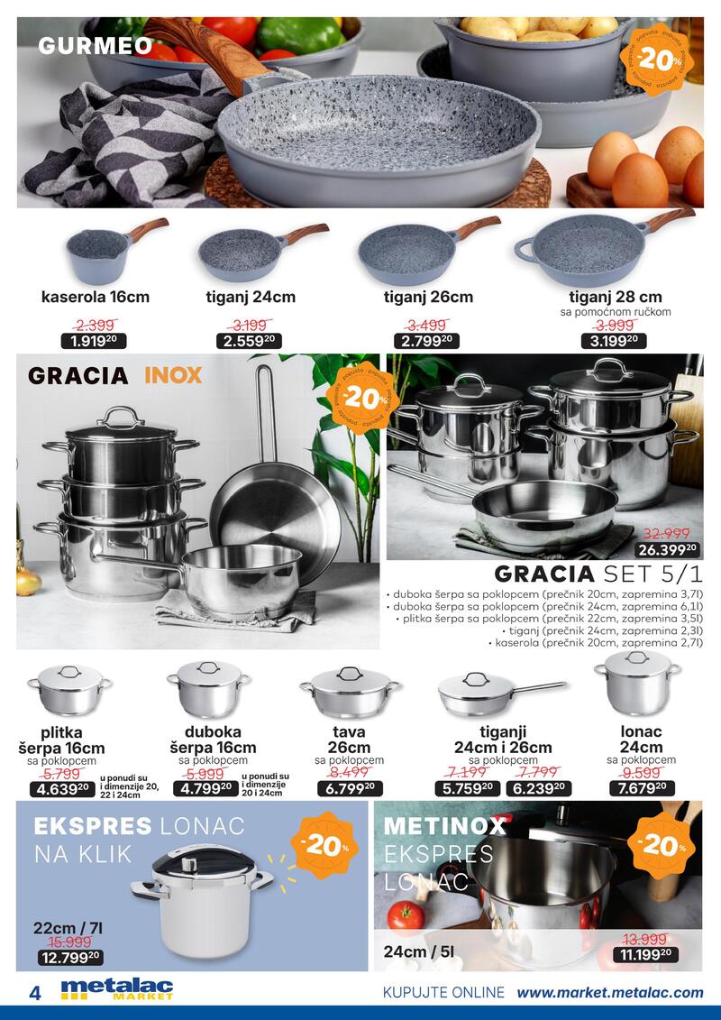 Metalac Market katalog akcija