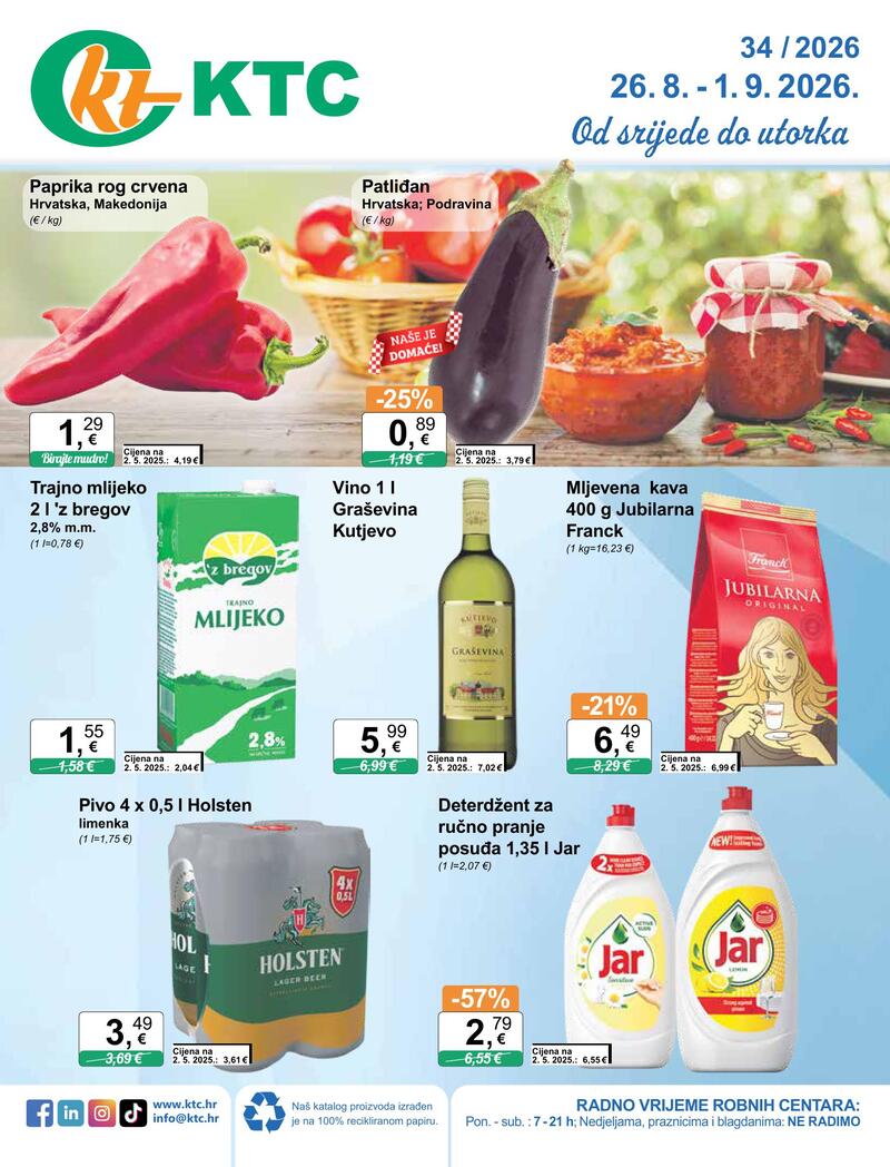 KTC katalog akcija Katalog široke potrošnje