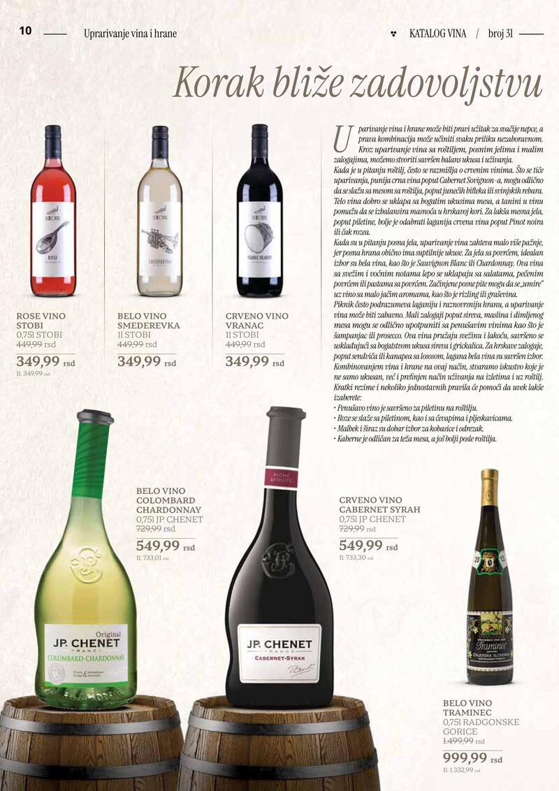 Idea katalog vina