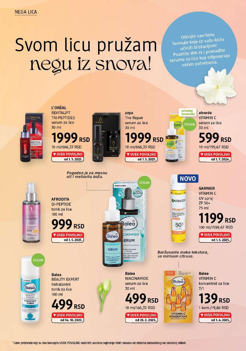 DM Drogerie katalog akcija