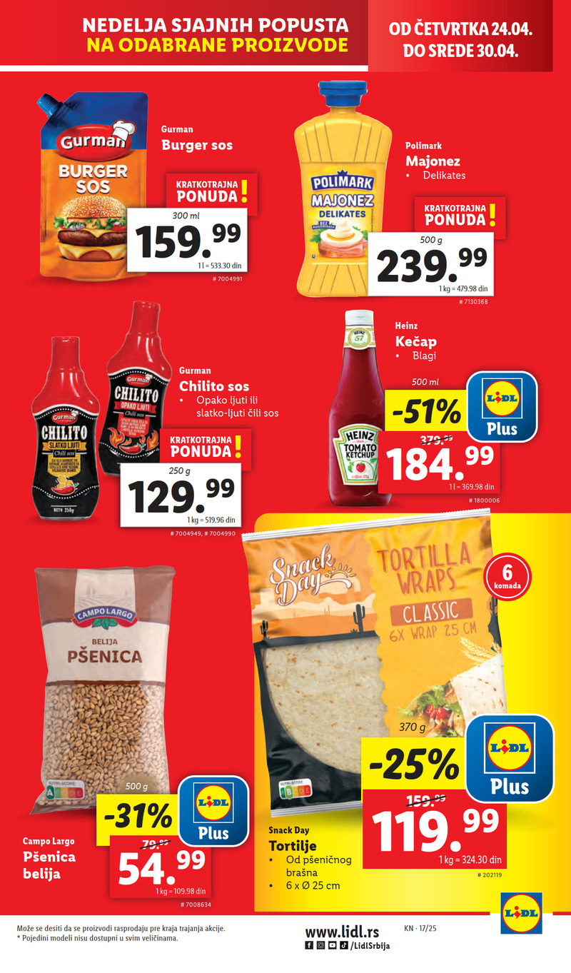 Lidl katalog akcija