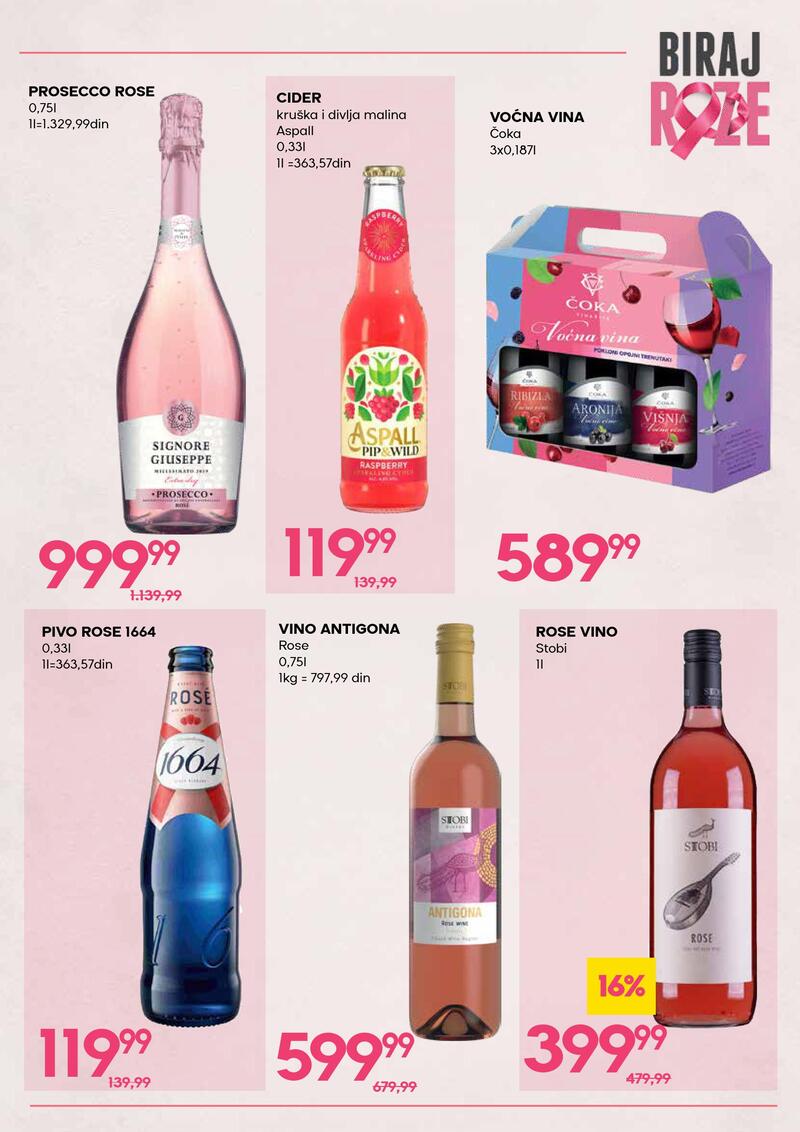 Idea katalog - Biraj roze